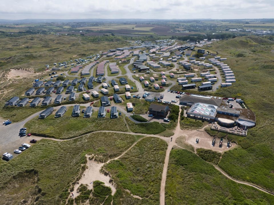 Property building, Natural landscape, Bird's eye view