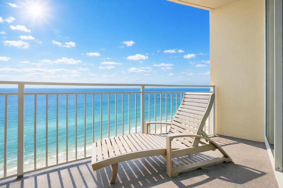 Balcony/Terrace, Sea view, sunbed