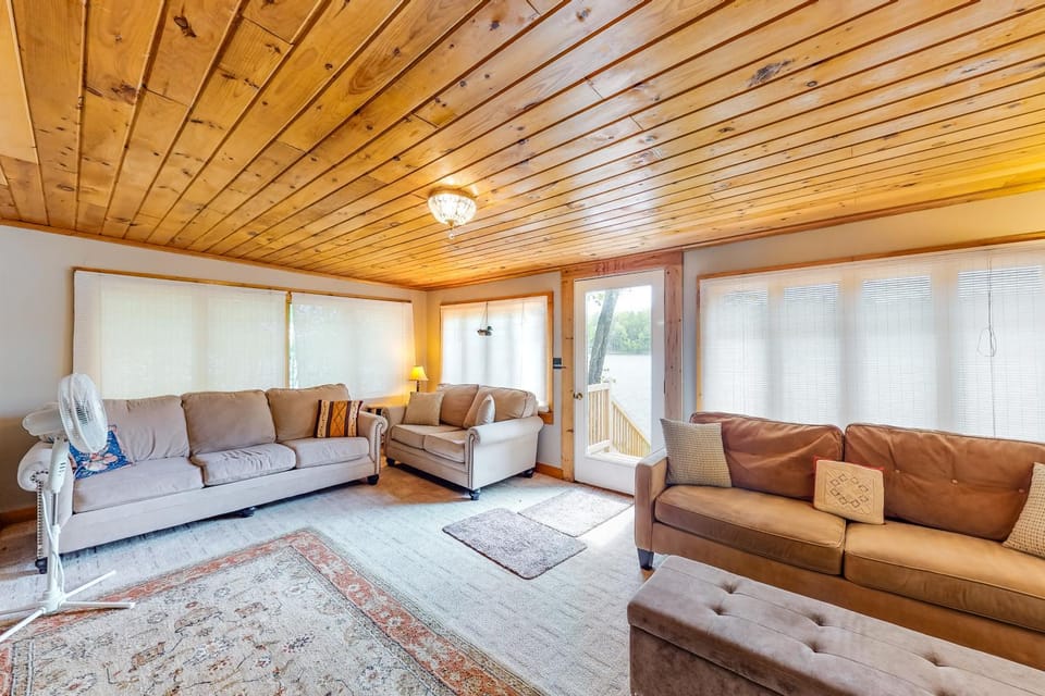 Long Pond Camp House in Maine