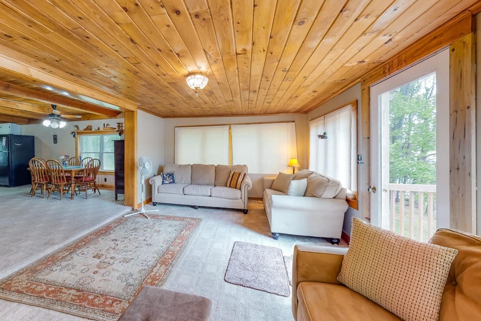 Long Pond Camp House in Maine