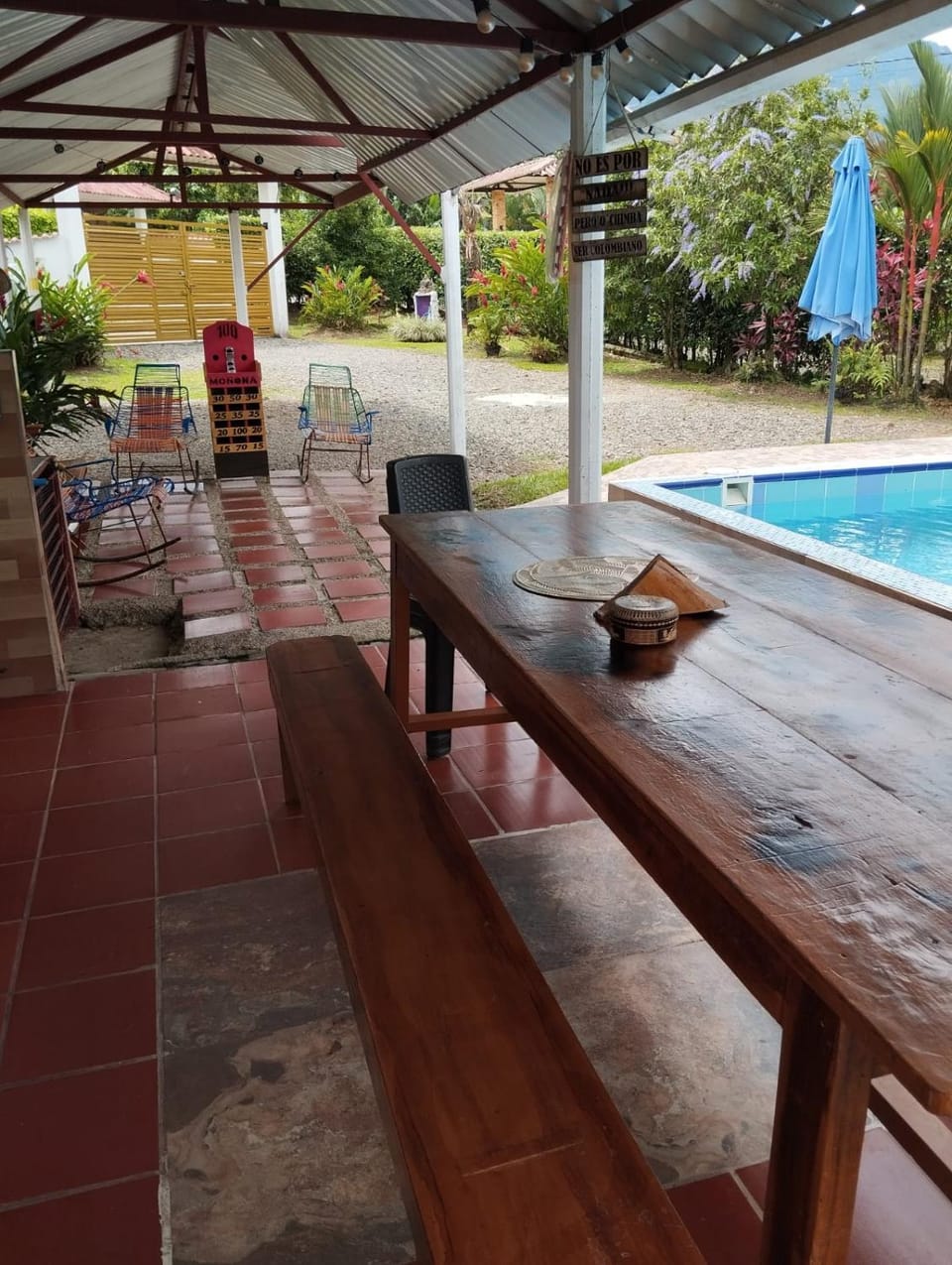 Dining area