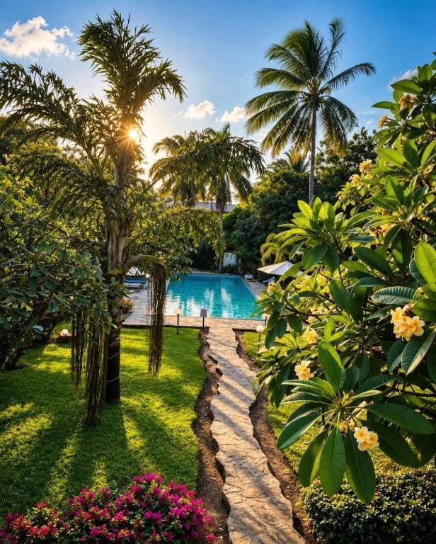 Garden view, Pool view, Swimming pool