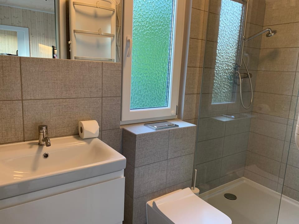 Shower, Toilet, Bathroom, towels