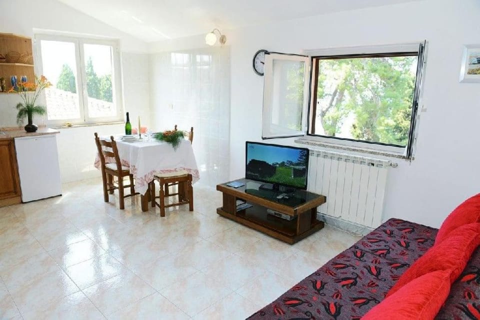 Communal lounge/ TV room, TV and multimedia, Living room, Seating area, Dining area