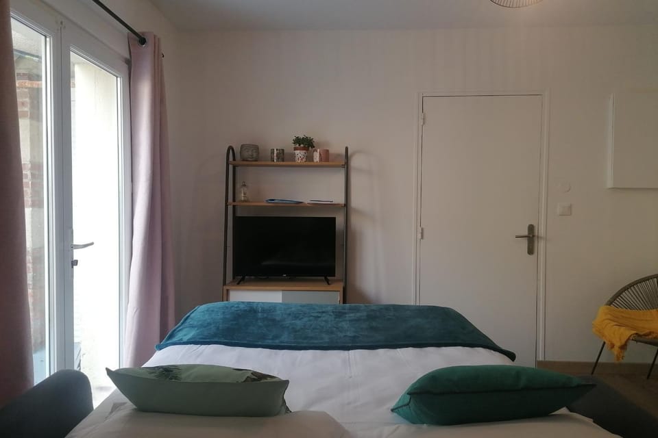 Bed, TV and multimedia, Living room