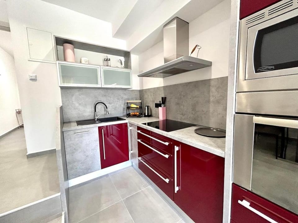 Kitchen or kitchenette, minibar, pet friendly, stove
