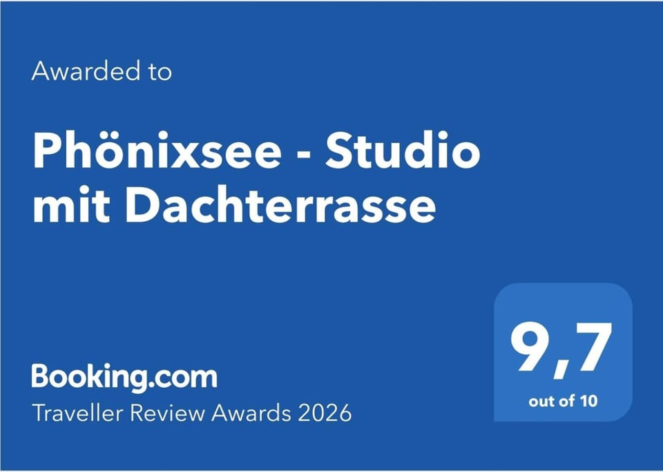 Phönixsee - Studio mit Küche, Bad und Dachterrasse - Außergewöhnlich Apartment in Dortmund