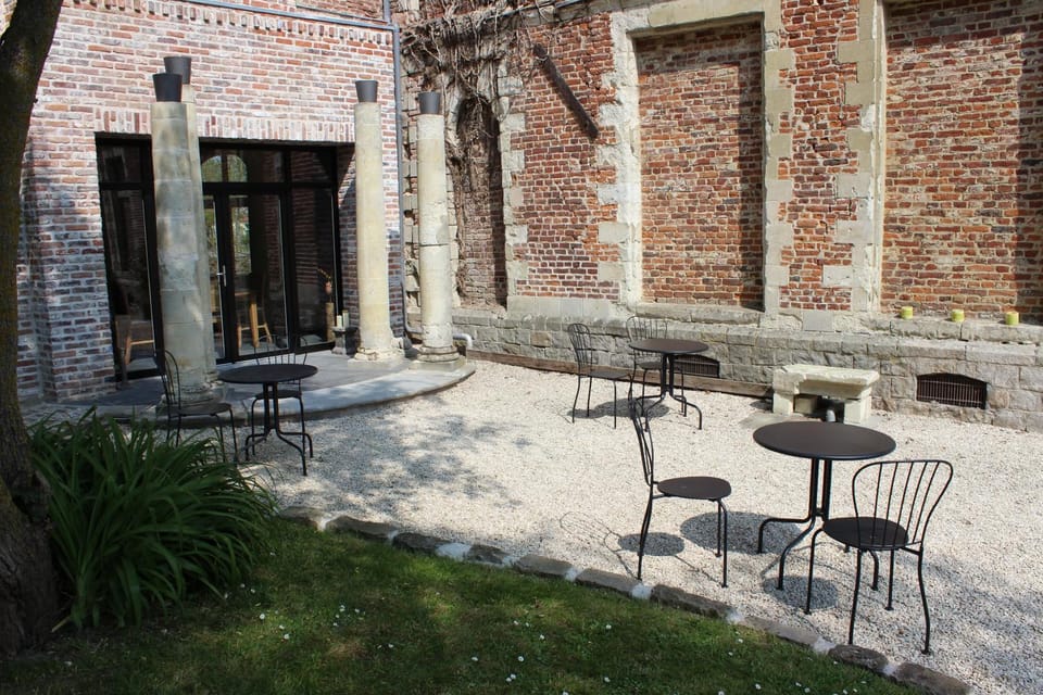 Property building, Patio