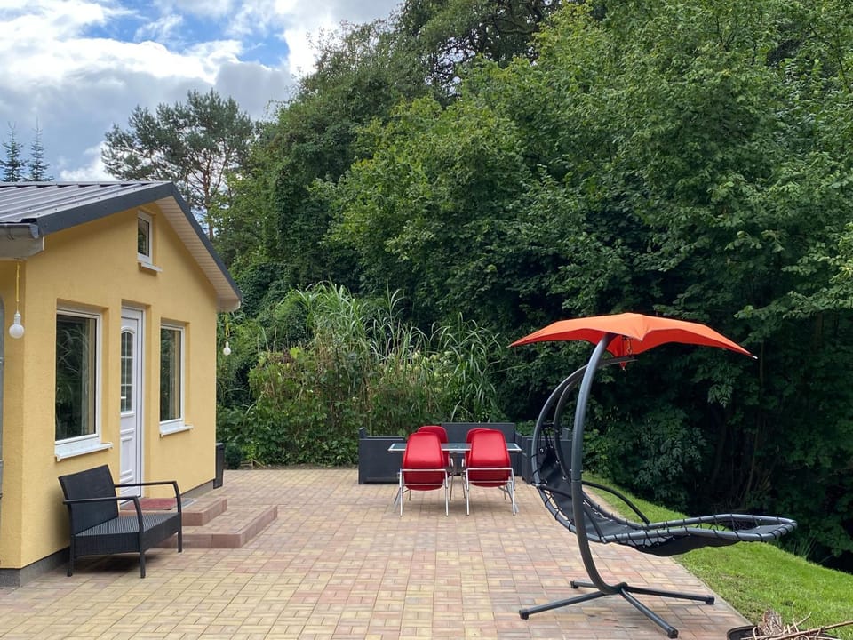 Garden view, sunbed