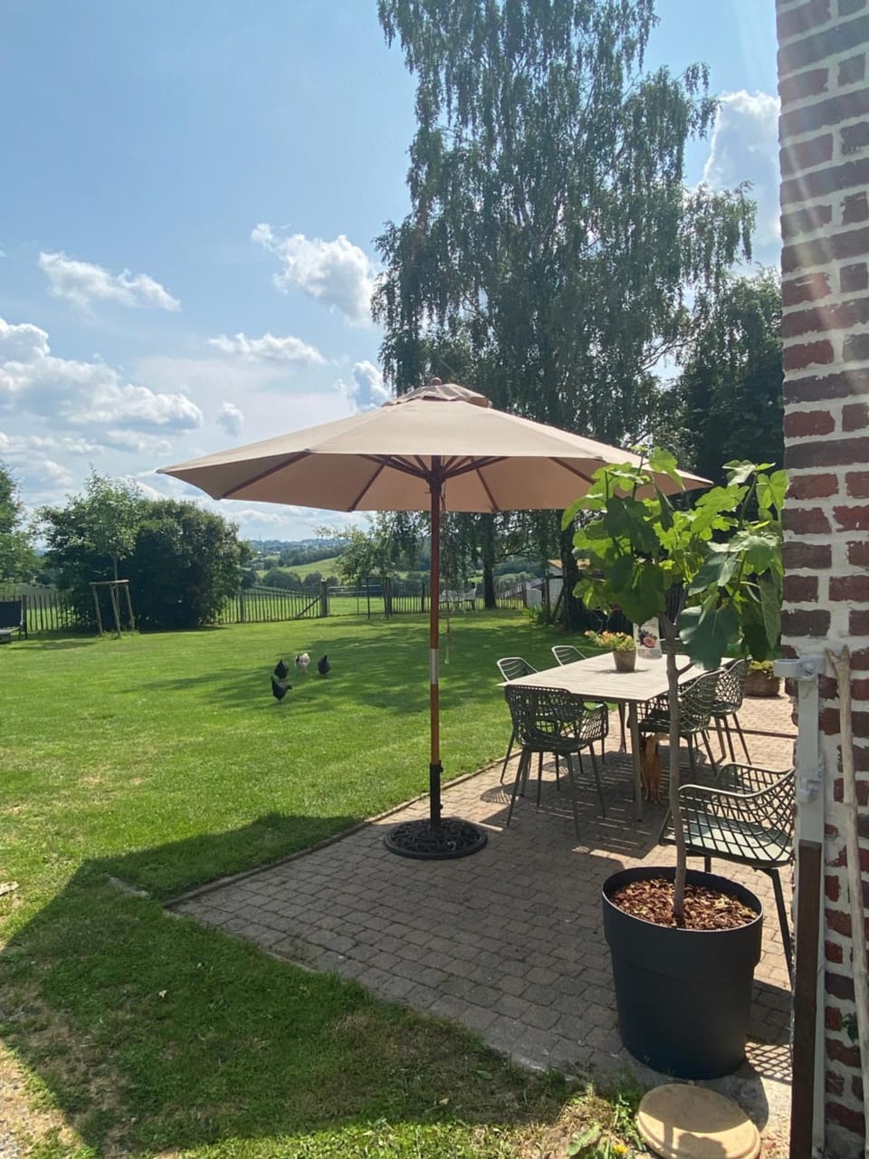 Day, Garden, Balcony/Terrace, Garden view