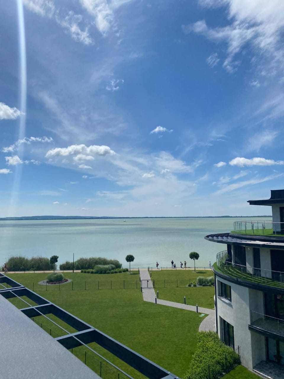 Garden view, Lake view