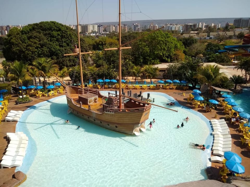 Day, Aqua park, Pool view, Swimming pool
