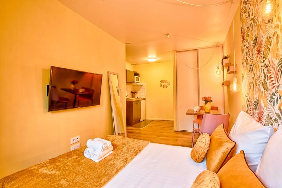 la bonbonnière Jaune Apartment in Caen