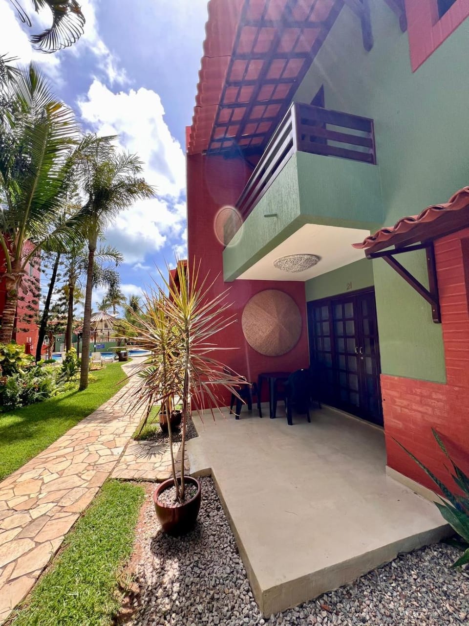 Property building, Garden, Garden view