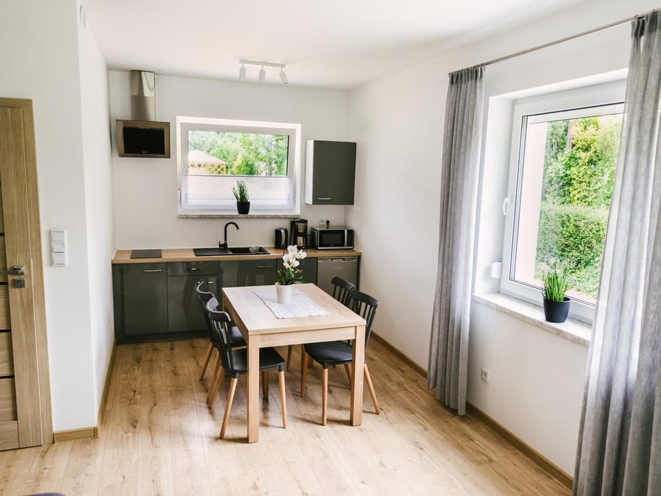 Kitchen or kitchenette, Dining area