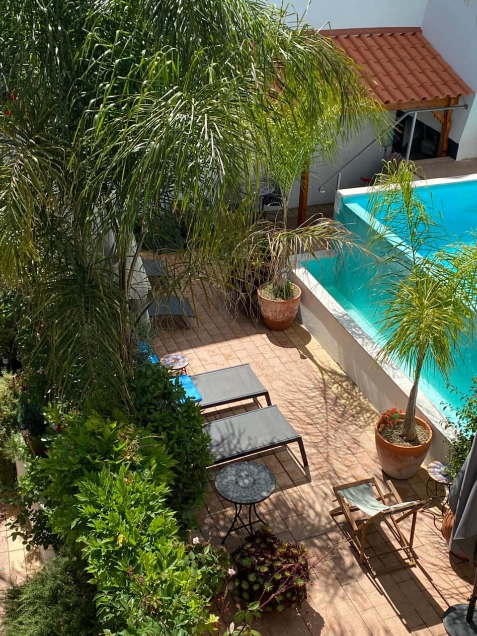 Patio, Garden, Garden view, Pool view, Swimming pool, sunbed