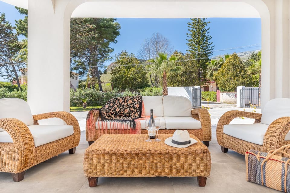 Patio, Living room, Seating area