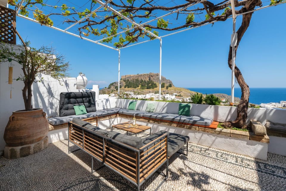 Seating area, Sea view
