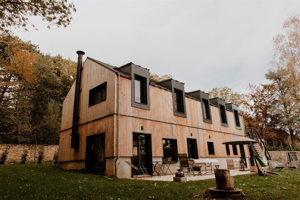 La Canopée de Mareil House in Île-de-France