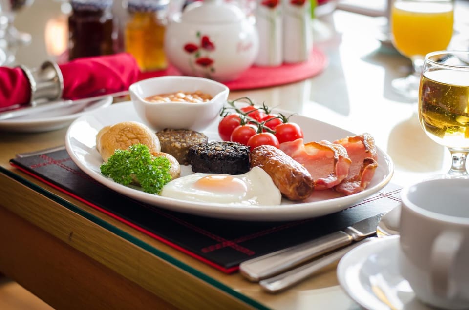 Food close-up, English/Irish breakfast