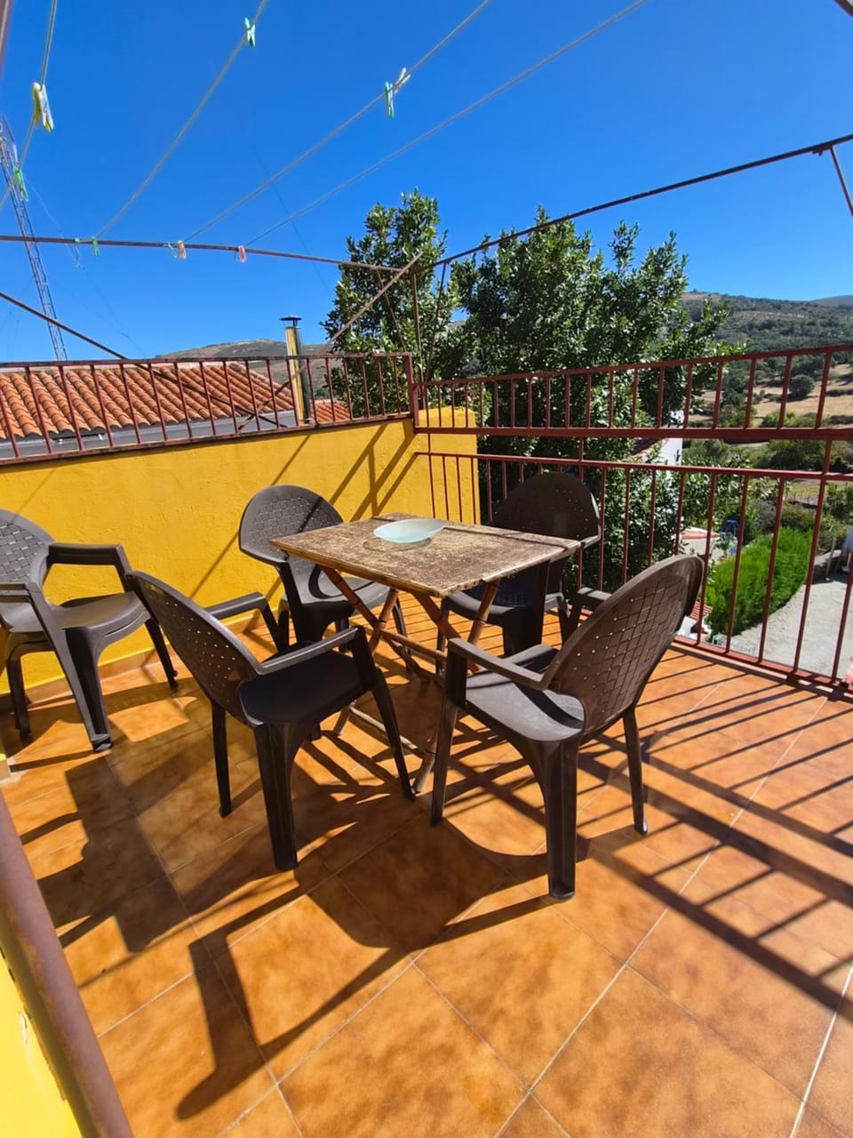 Patio, Balcony/Terrace, Mountain view