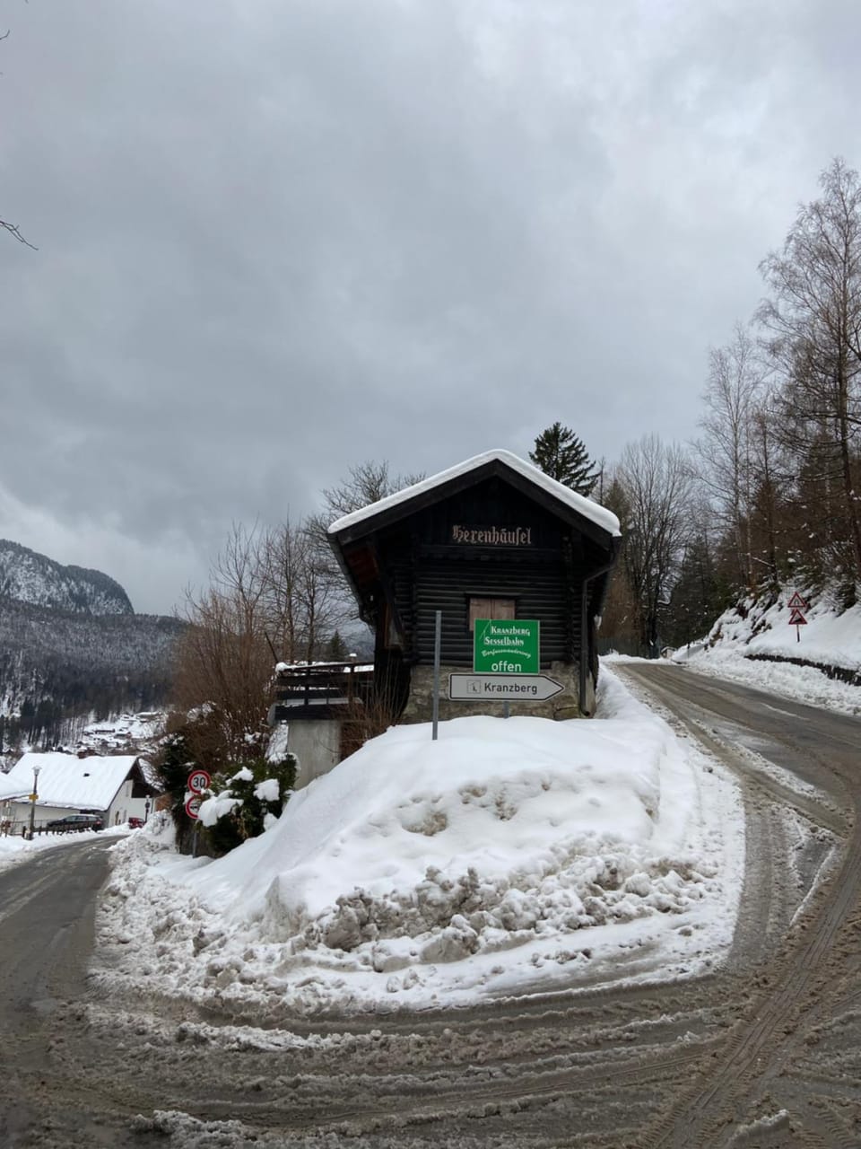 Property building, Winter