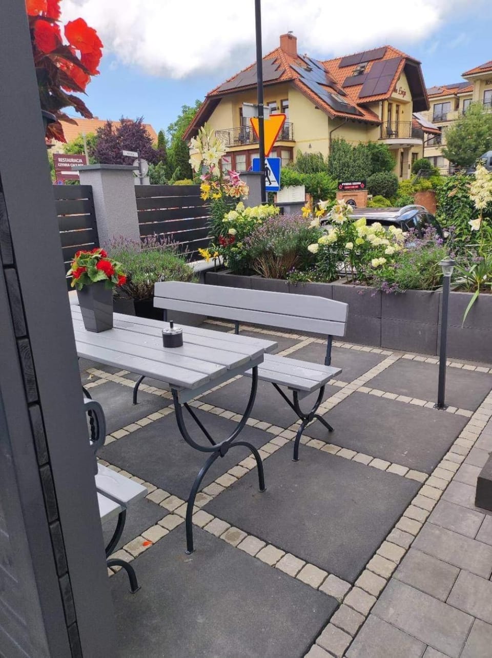 Property building, Garden