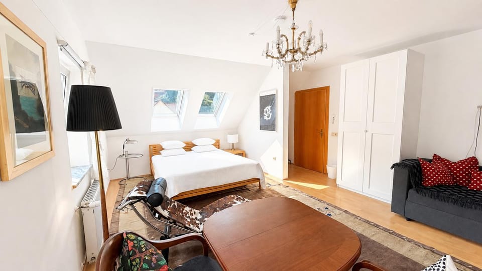 Living room, Bedroom