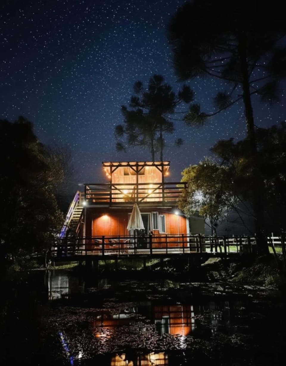 Property building, Night, Natural landscape