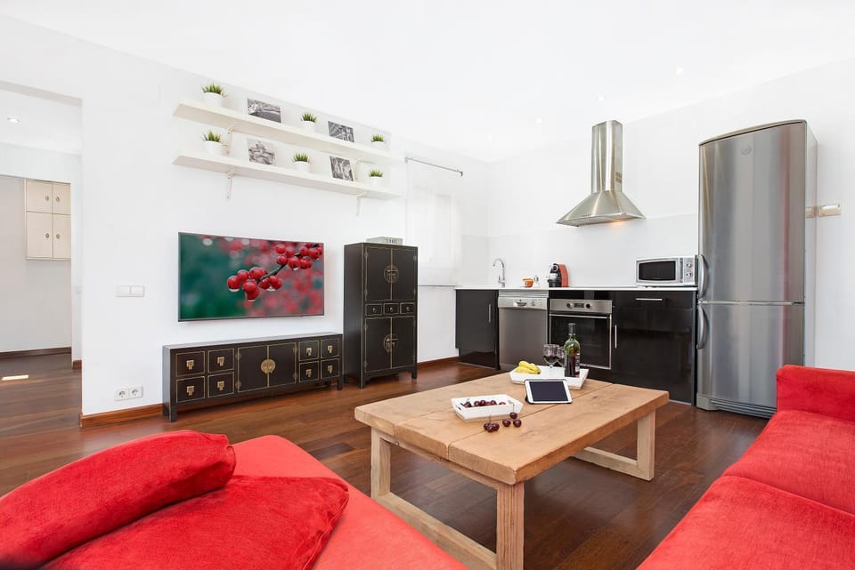TV and multimedia, Kitchen or kitchenette, Living room