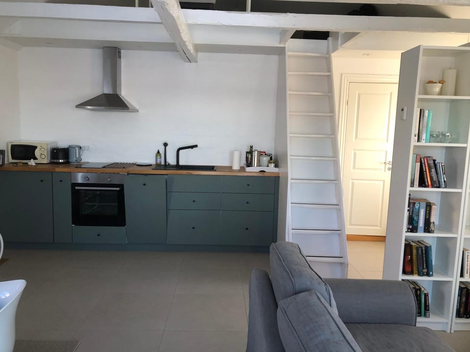 Country-living with a lovely view and own terrace, entrance and parking Apartment in Zealand