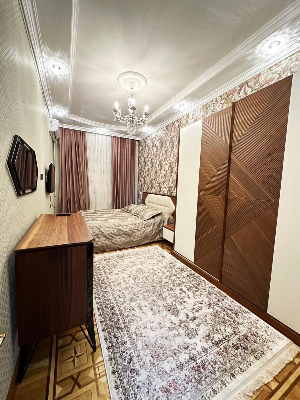 Bed, Bedroom, wardrobe