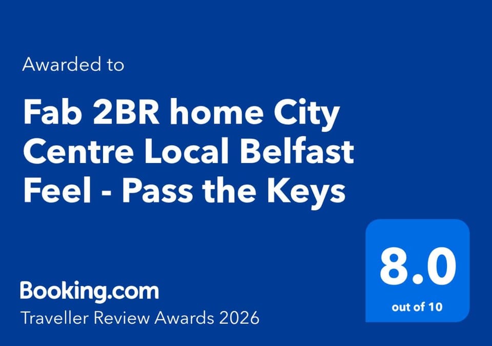 Fab 2BR home City Centre Local Belfast Feel - Pass the Keys House in Belfast