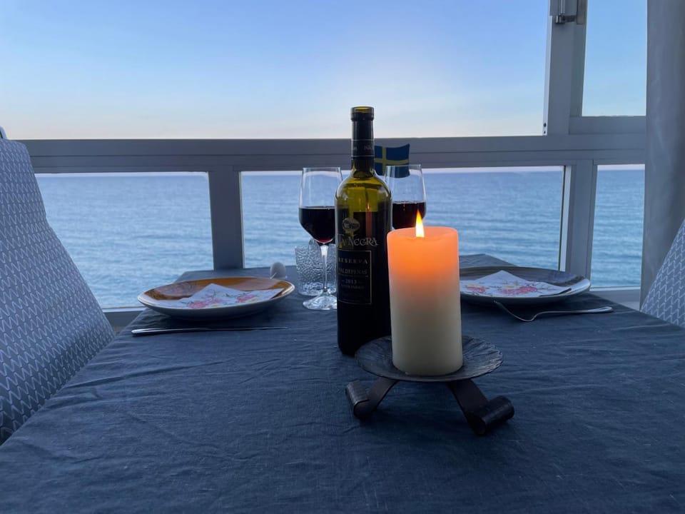 Sea view, Drinks
