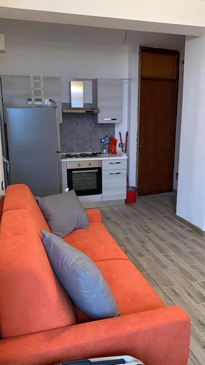 Kitchen or kitchenette, Living room