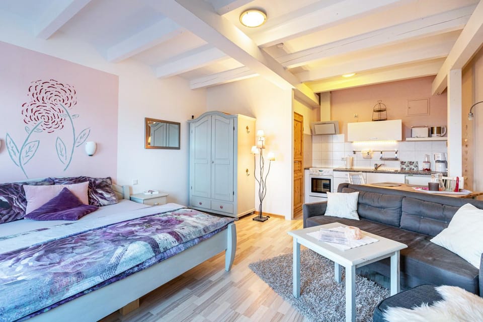 Property building, Living room, Bedroom