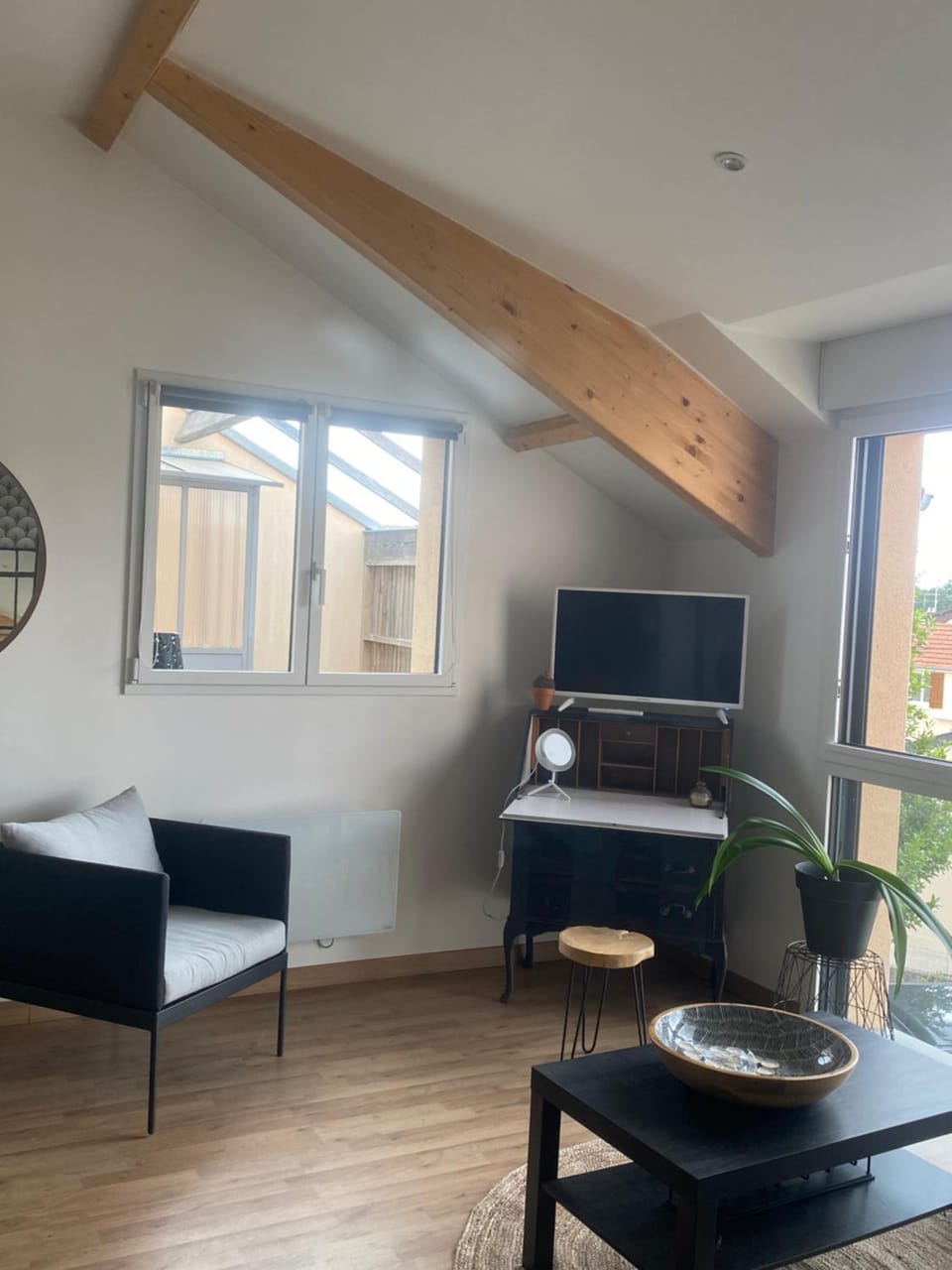 Loft avec terrasse pour 4 pers à 3km du circuit avec garage au calme Apartment in Le Mans