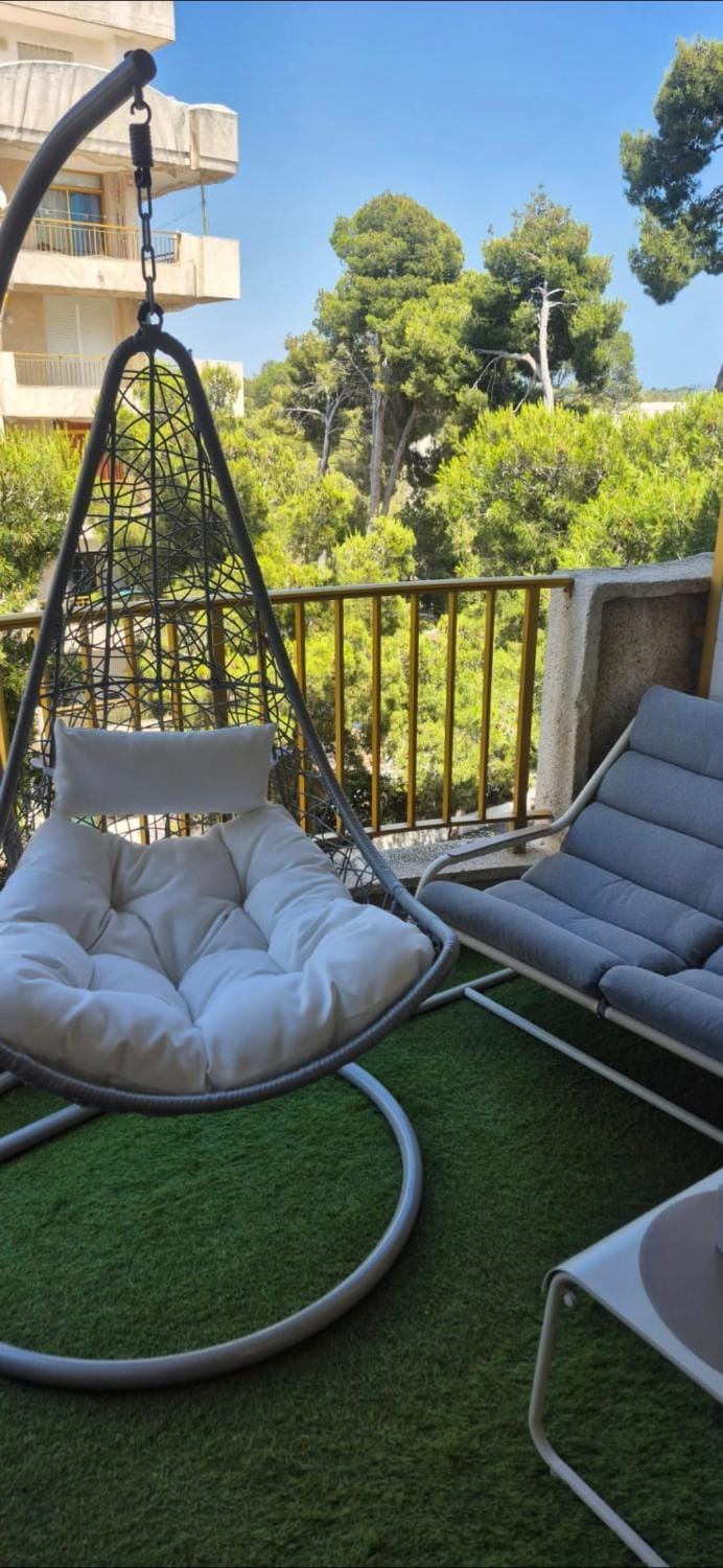 Day, Balcony/Terrace, Garden view, sunbed