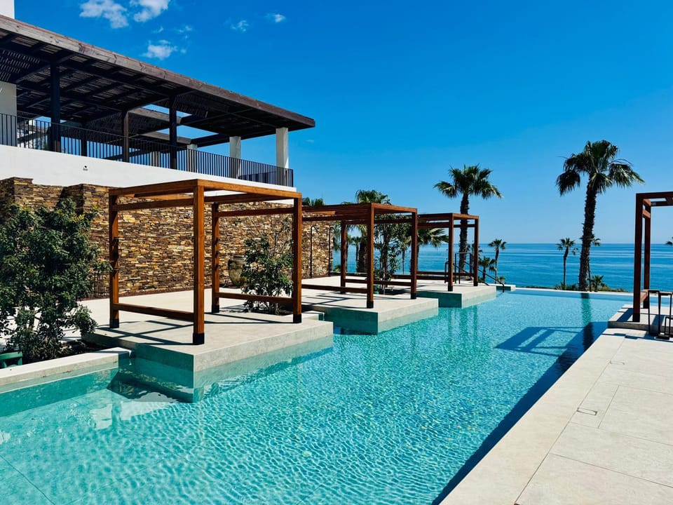 Day, Natural landscape, Pool view, Sea view, Swimming pool