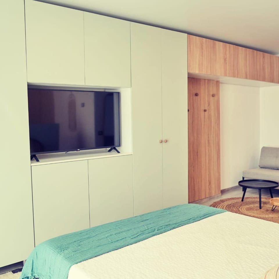 Bed, TV and multimedia