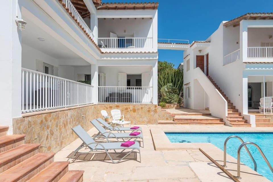 Property building, Patio, Pool view, Swimming pool