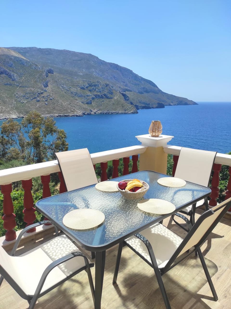 Patio, Balcony/Terrace, Mountain view, Sea view