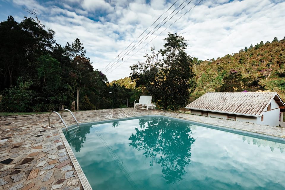 Day, Natural landscape, Mountain view, Pool view, Swimming pool