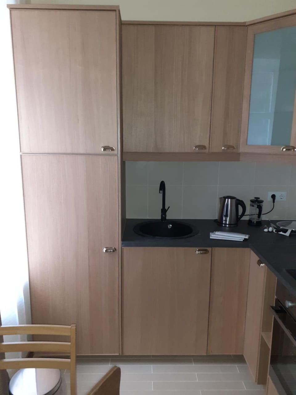 Kitchen or kitchenette, kitchen