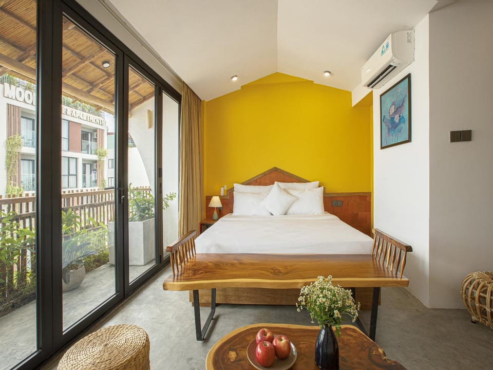 Balcony/Terrace, Living room, Photo of the whole room, Bedroom