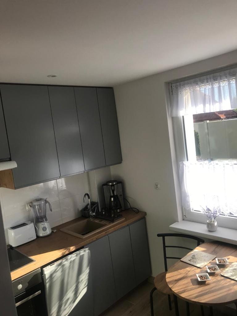 Communal kitchen, stove, kitchen