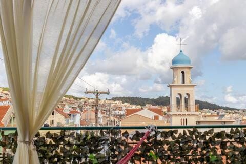 Argostoli Terrace Loft with Sea Views Apartment in Argostolion