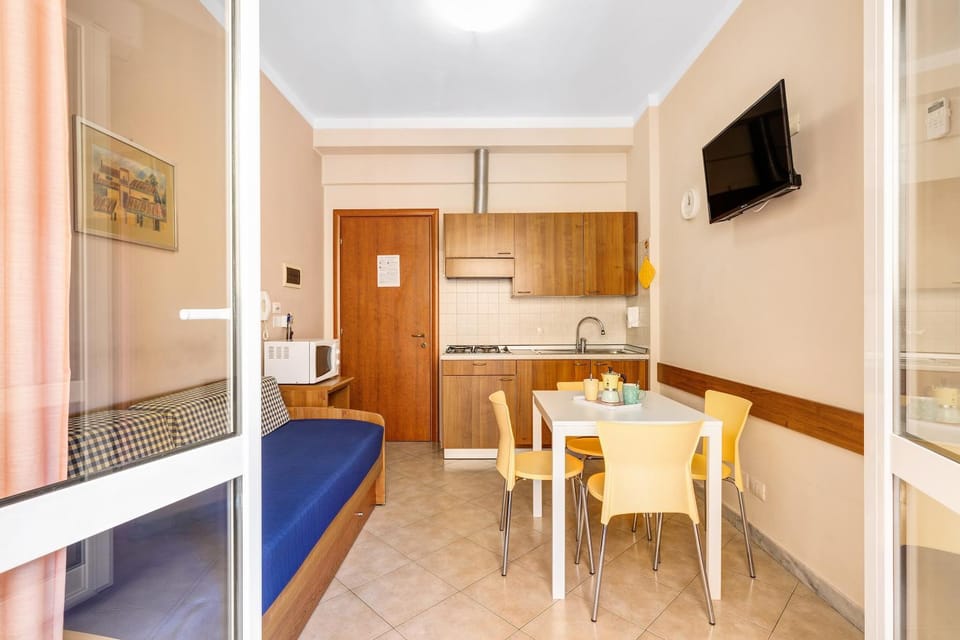 Property building, Living room, Bedroom