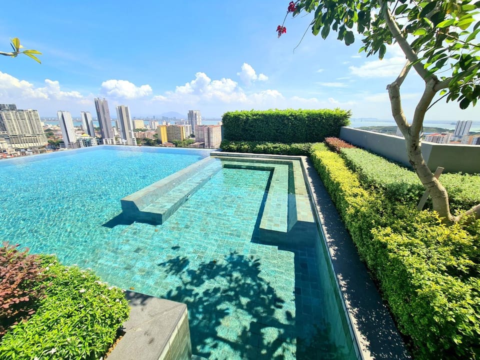 Day, Natural landscape, Garden, City view, Garden view, Pool view, Swimming pool