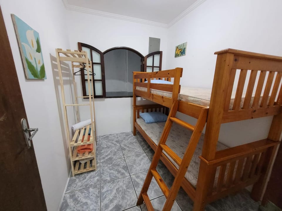 Photo of the whole room, bunk bed